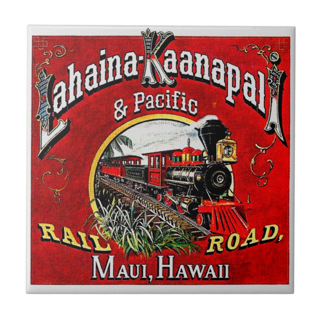 The Sugar Cane Train with Baldwin Locomotives Tile (Front)