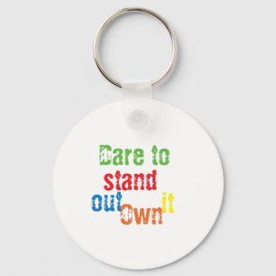 The Sugar Skull Keychain dares to stand out.