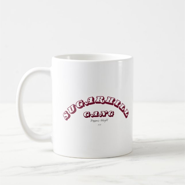 The Sugarhill Gang "Rapper's Delight" Coffee Mug (Left)