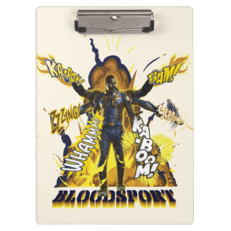 The Suicide Squad | Bloodsport Action Graphic Clipboard
