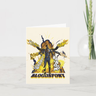 The Suicide Squad | Bloodsport Action Graphic Note Card