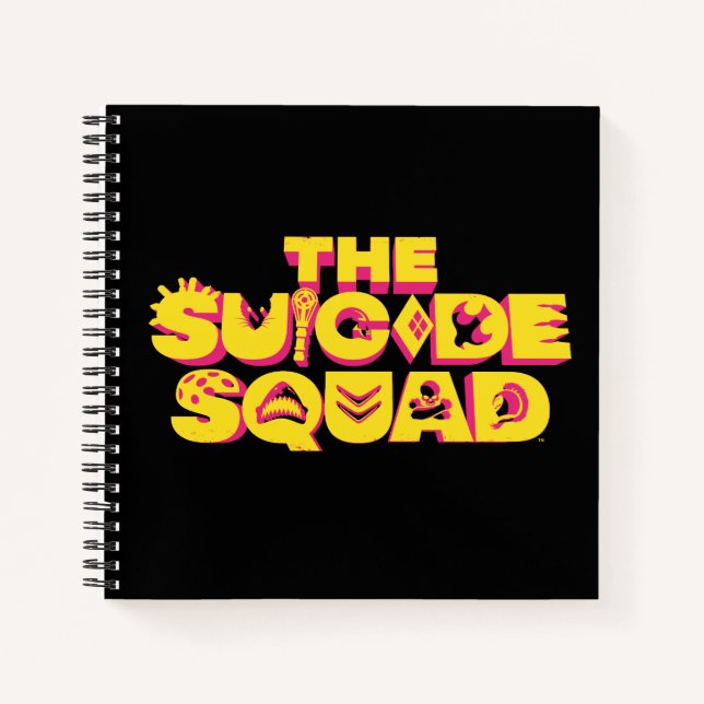 The Suicide Squad | Character Icon Logo Notebook (Front)