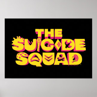 The Suicide Squad | Character Icon Logo Poster