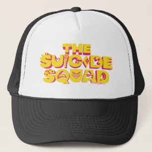 The Suicide Squad   Character Icon Logo Trucker Hat