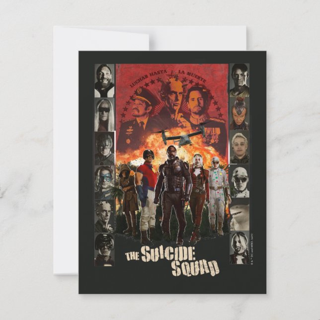 The Suicide Squad | Exlposive Character Roster Card (Front)