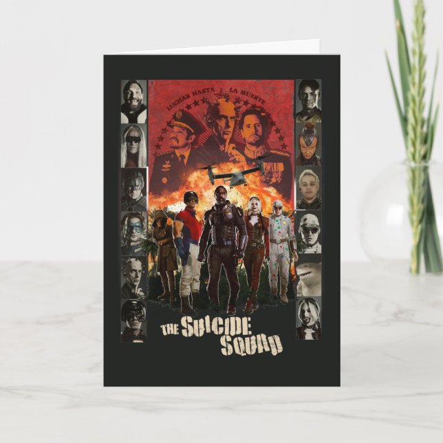 The Suicide Squad | Exlposive Character Roster Card (Front)