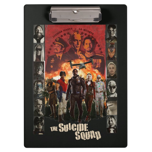 The Suicide Squad | Exlposive Character Roster Clipboard (Front)