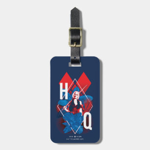 The Suicide Squad   Harley Quinn Fern & Diamonds Luggage Tag