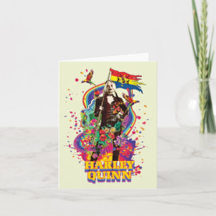 The Suicide Squad   Harley Quinn Flowers & Rainbow