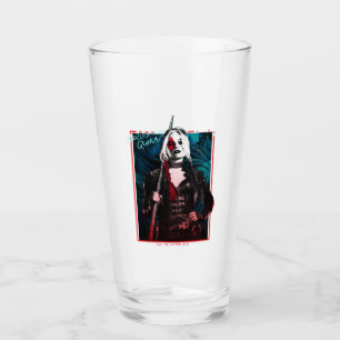 The Suicide Squad   Harley Quinn & Green Ferns Glass