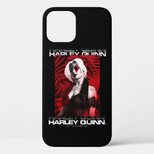 The Suicide Squad   Harley Quinn Red Fern Portrait iPhone 12 Case