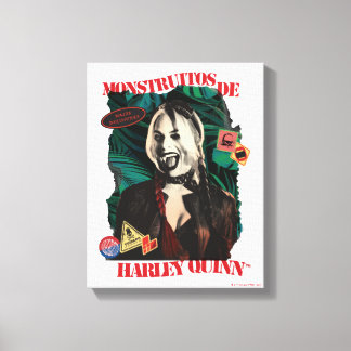 The Suicide Squad | Harley Quinn Winking Canvas Print