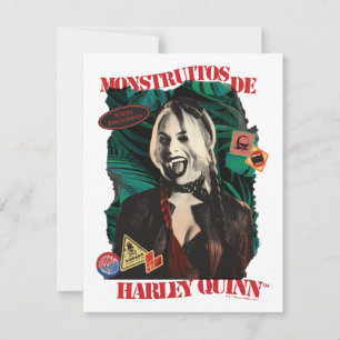The Suicide Squad Harley Quinn Winking Card
