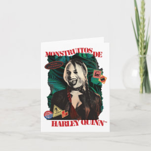 The Suicide Squad Harley Quinn Winking Note Card