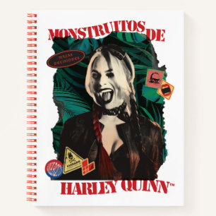 The Suicide Squad   Harley Quinn Winking Notebook