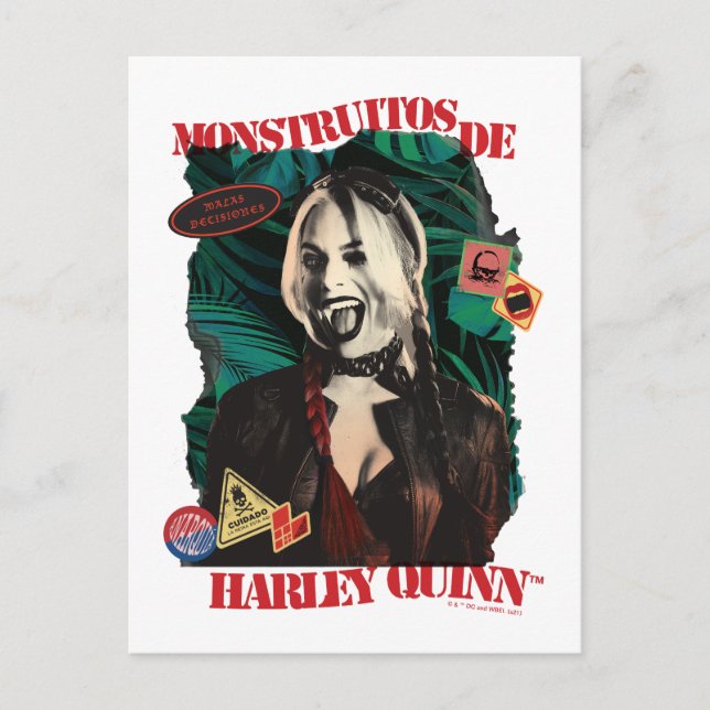 The Suicide Squad | Harley Quinn Winking Postcard (Front)