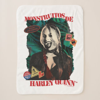 The Suicide Squad | Harley Quinn Winking Sherpa Blanket