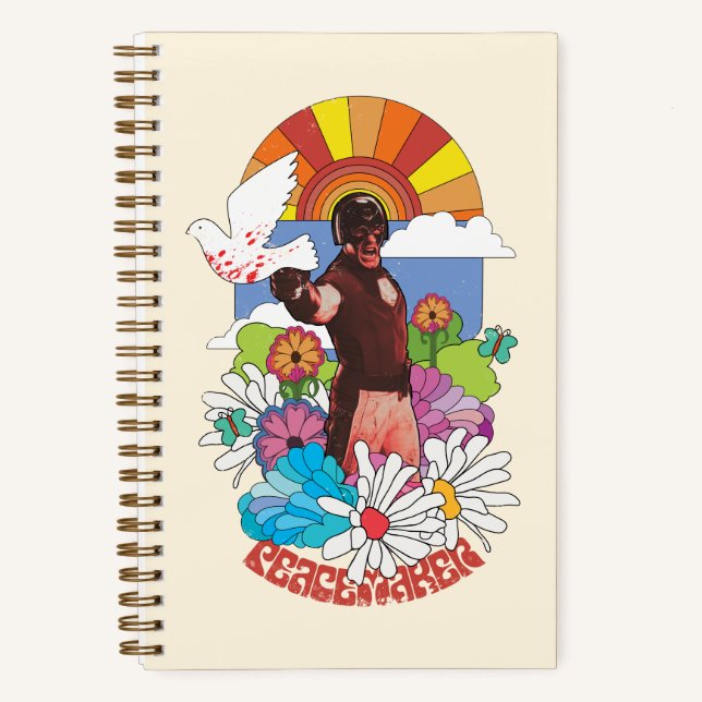 The Suicide Squad | Peacemaker Flowers & Sunshine Notebook (Front)