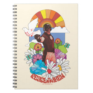 The Suicide Squad   Peacemaker Flowers & Sunshine Notebook
