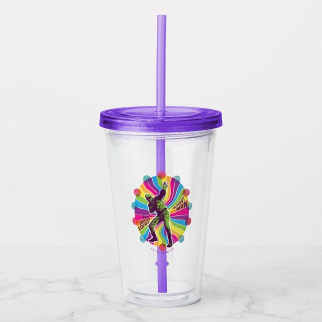 The Suicide Squad | Polka-Dot Man Psychedelic Acrylic Tumbler (Front)
