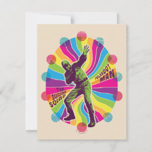 The Suicide Squad Polka-Dot Man Psychedelic Card