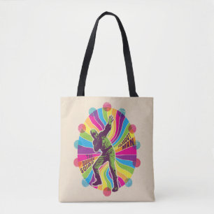 The Suicide Squad   Polka-Dot Man Psychedelic Tote Bag
