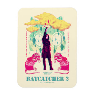 The Suicide Squad   Ratcatcher 2 Illustration Magnet