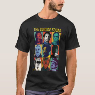The Suicide Squad Retro Grid With Amanda Waller T-Shirt