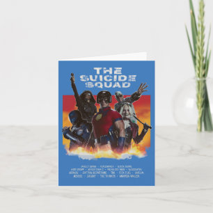 The Suicide Squad Retro-Style Movie Poster