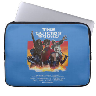 The Suicide Squad Retro-Style Movie Poster Laptop Sleeve