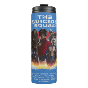 The Suicide Squad   Retro-Style Movie Poster Thermal Tumbler