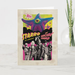 The Suicide Squad Starro Vs The Suicide Squad Card