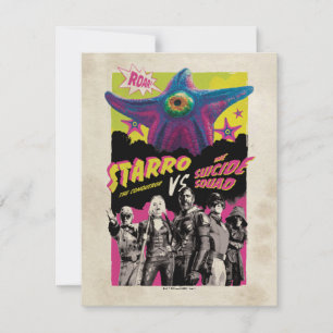 The Suicide Squad Starro Vs The Suicide Squad Card