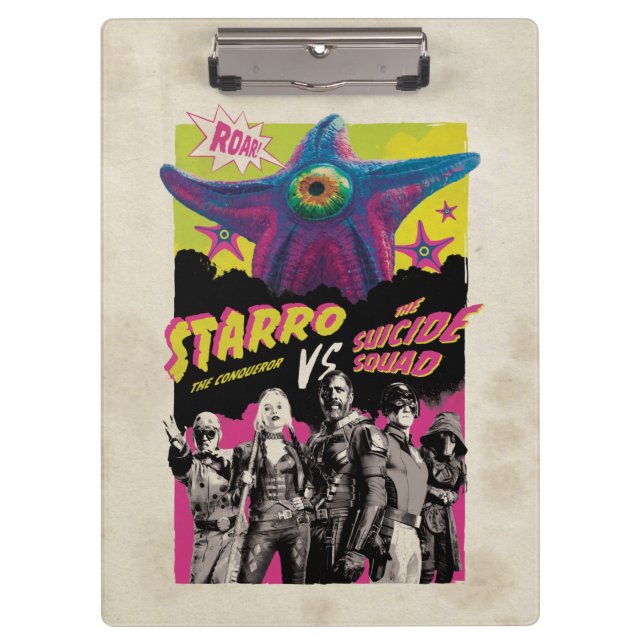 The Suicide Squad | Starro Vs The Suicide Squad Clipboard (Front)
