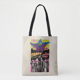 The Suicide Squad   Starro Vs The Suicide Squad Tote Bag