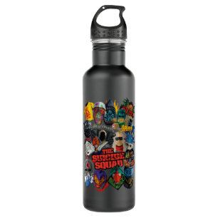 The Suicide Squad   Stylized Avatars 710 Ml Water Bottle