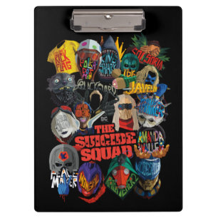 The Suicide Squad   Stylized Avatars Clipboard