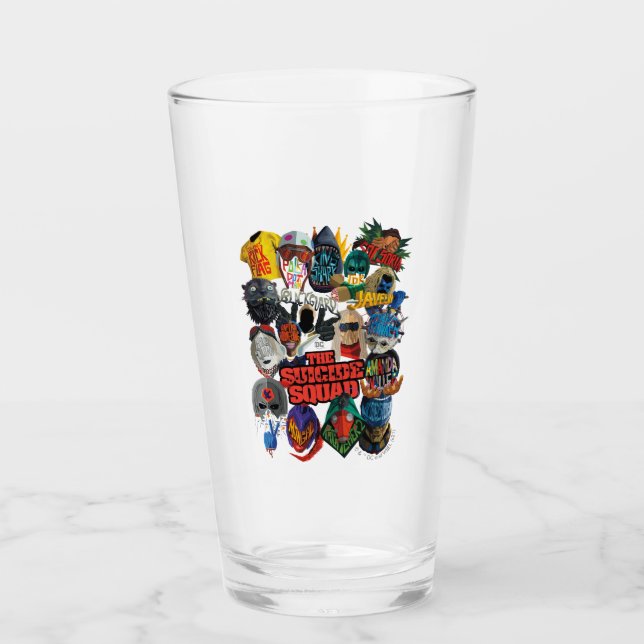 The Suicide Squad | Stylized Avatars Glass (Front)