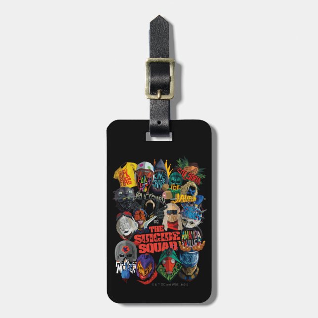 The Suicide Squad | Stylized Avatars Luggage Tag (Front Vertical)