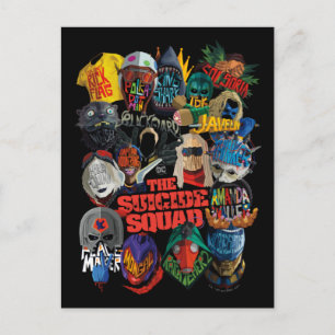 The Suicide Squad   Stylized Avatars Postcard