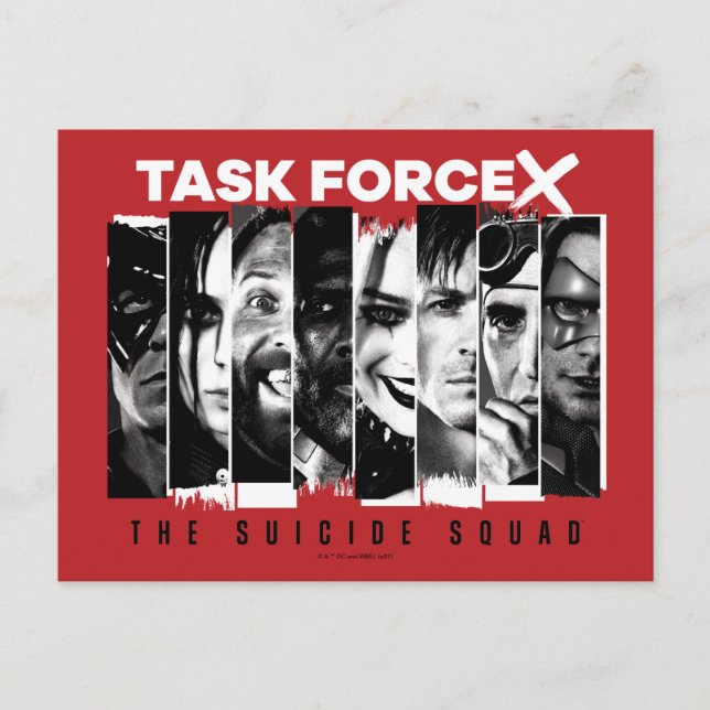 The Suicide Squad | Task Force X Postcard (Front)
