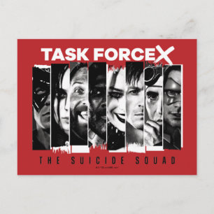 The Suicide Squad Task Force X Postcard