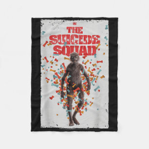 The Suicide Squad Weasel Poster  Fleece Blanket