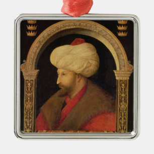 The Sultan Mehmet II 1480 Metal Ornament