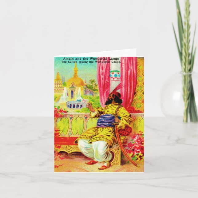 The Sultan Note Card (Front)