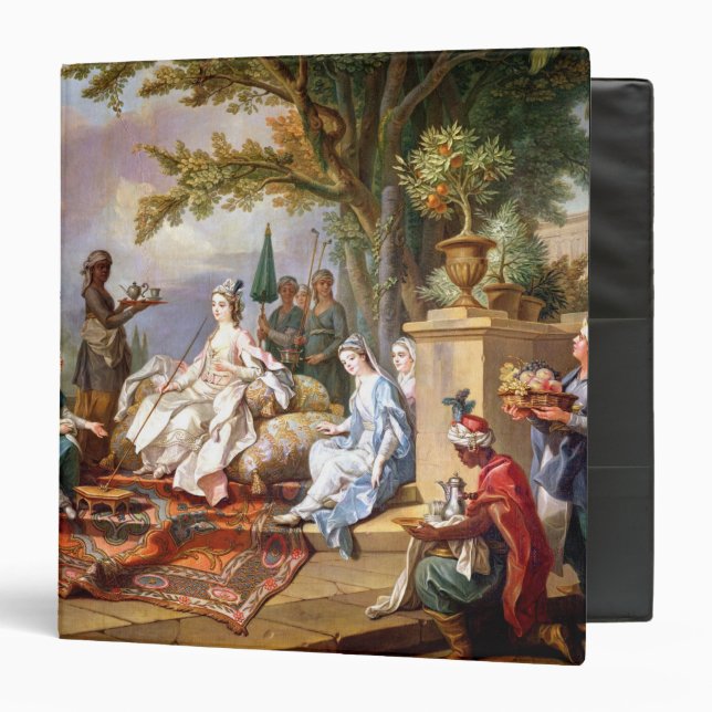 The Sultana Served by her Eunuchs Binder (Front/Inside)