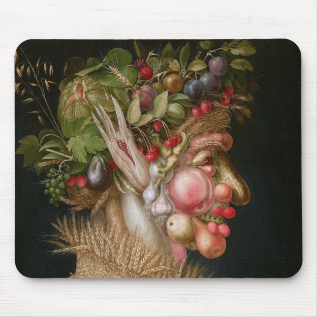 The Summer, Arcimboldo Mouse Pad (Front)
