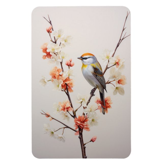 The Summer Bird Magnet (Vertical)