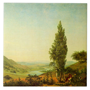 The Summer, Caspar David Friedrich, Tile