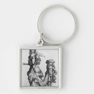 The Summer city dress, 1678 Keychain